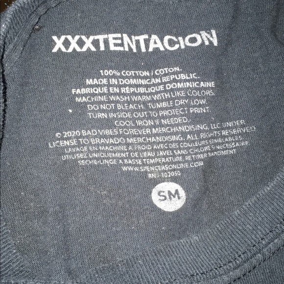 XXXTENTATION shirt - Picture 2 of 3